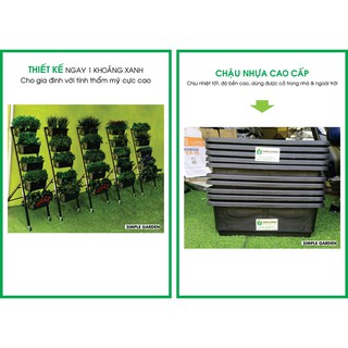 [SALE SỐC] Chậu nhựa trồng rau, trồng hoa kích thước 48x20x16cm, chất lượng nhập khẩu
