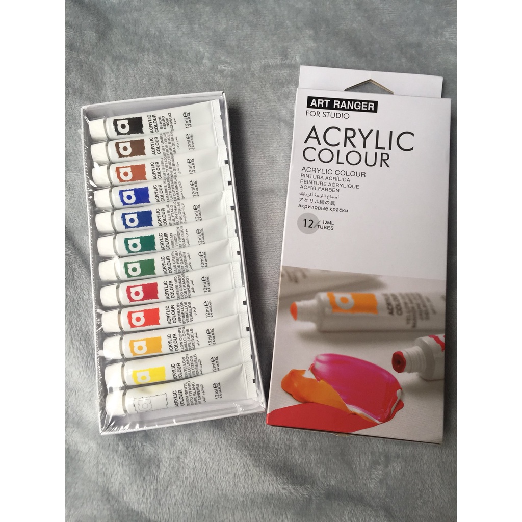 Set bột cọ bản(12 màu)