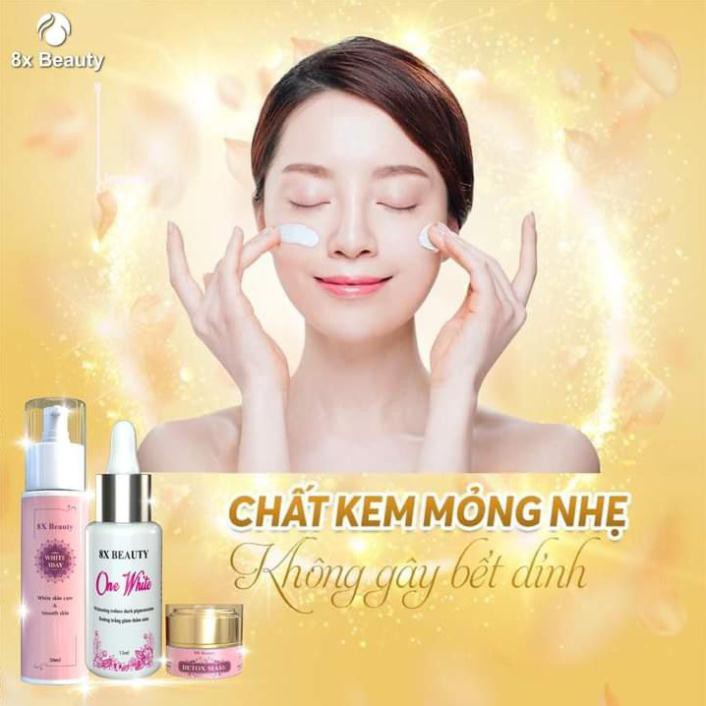 DETOX DIAMOND 8X BEAUTY THẢI CHÌ HÚT NÁM 25ml tặng Ủ sâm đỏ 80ml + sữa non khóa trắng 15ml