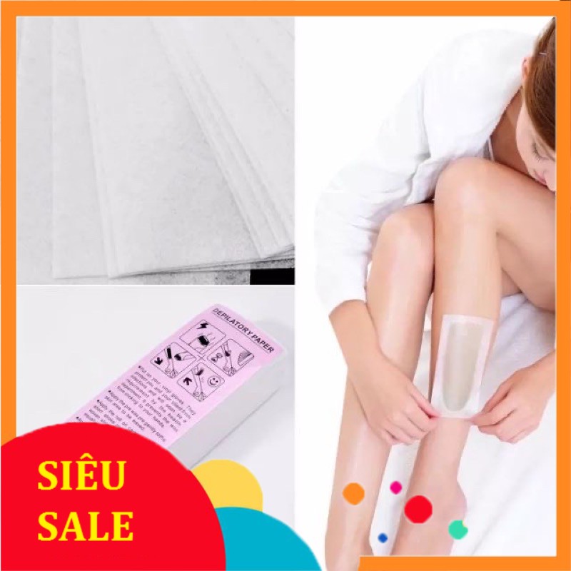 Giấy Wax Lông chuyên dụng giật sáp tẩy lông