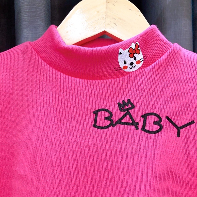 (NEW) ÁO CAO CỔ GIỮ NHIỆT BABY CHO BÉ