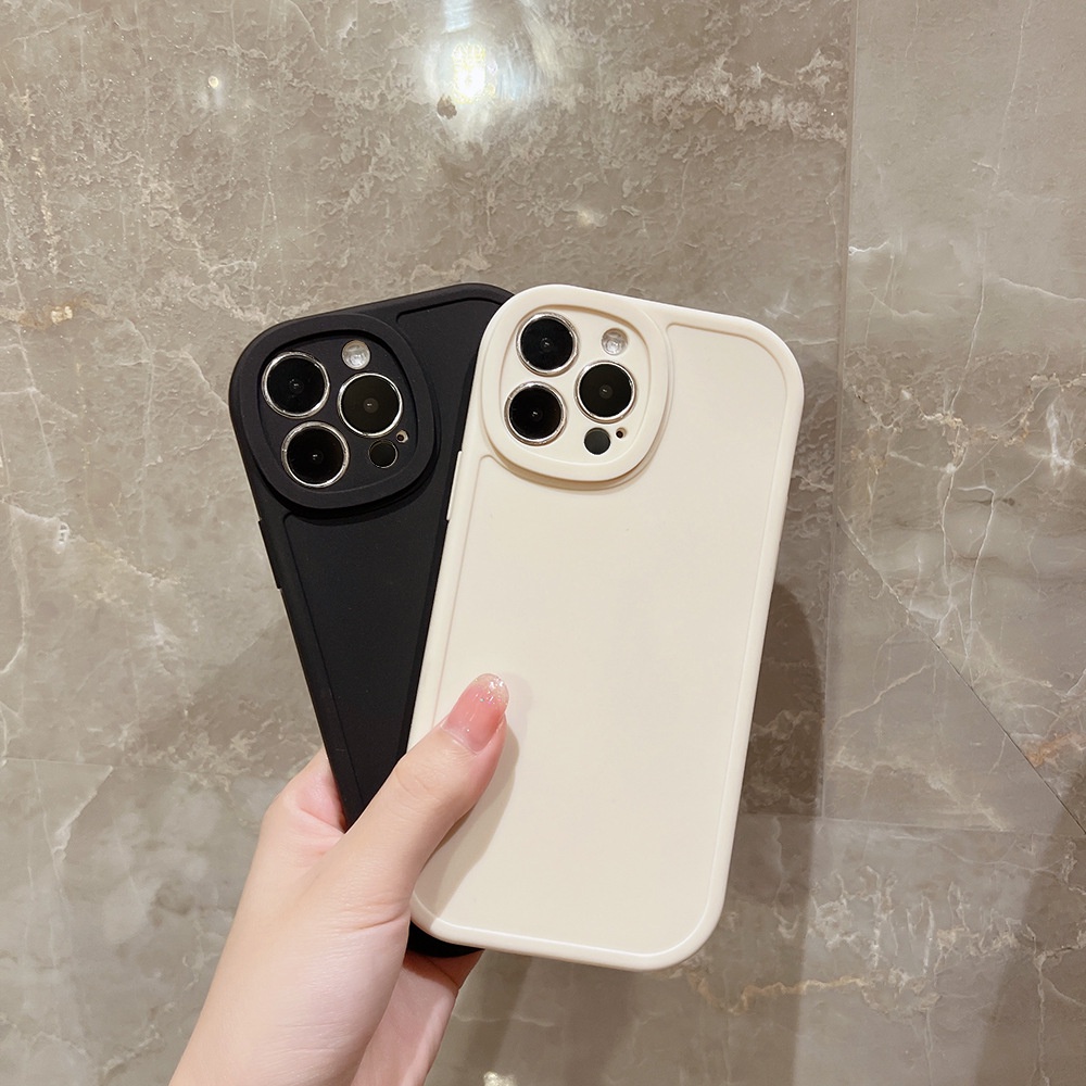 Ốp Điện Thoại Hình Đôi Mắt Cho IPhone 14 7 / 8 SE 2020 7P / 8Plus X XS XR 11 12 13 Mini Pro Max