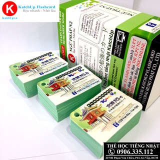 Bộ Katchup Flashcard Ngữ pháp N2 - Soumatome n2