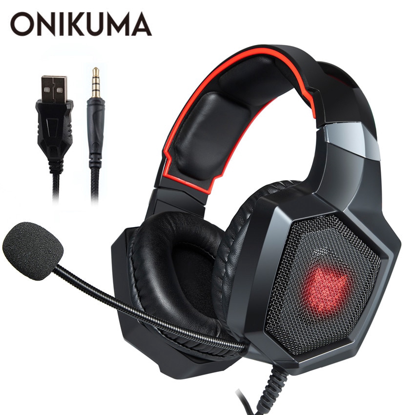 Tai nghe chơi game onikuma K8 có đèn led