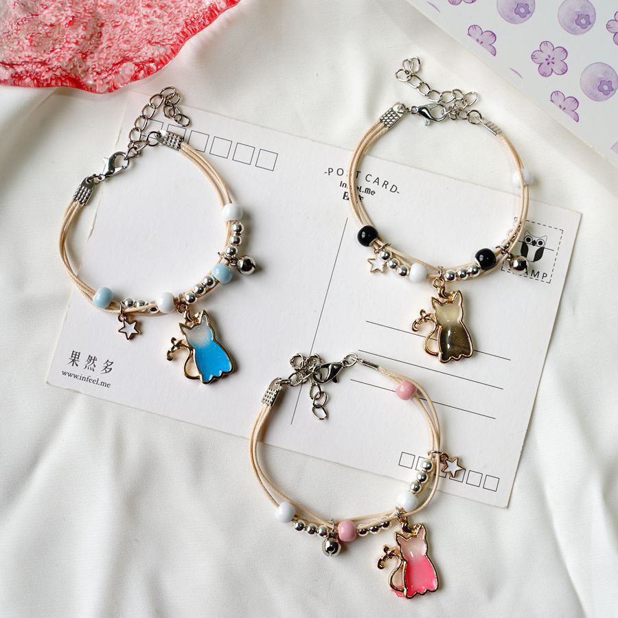 Vòng tay handmade siêu cute nhiều hình phong cách dễ thương | BigBuy360 - bigbuy360.vn