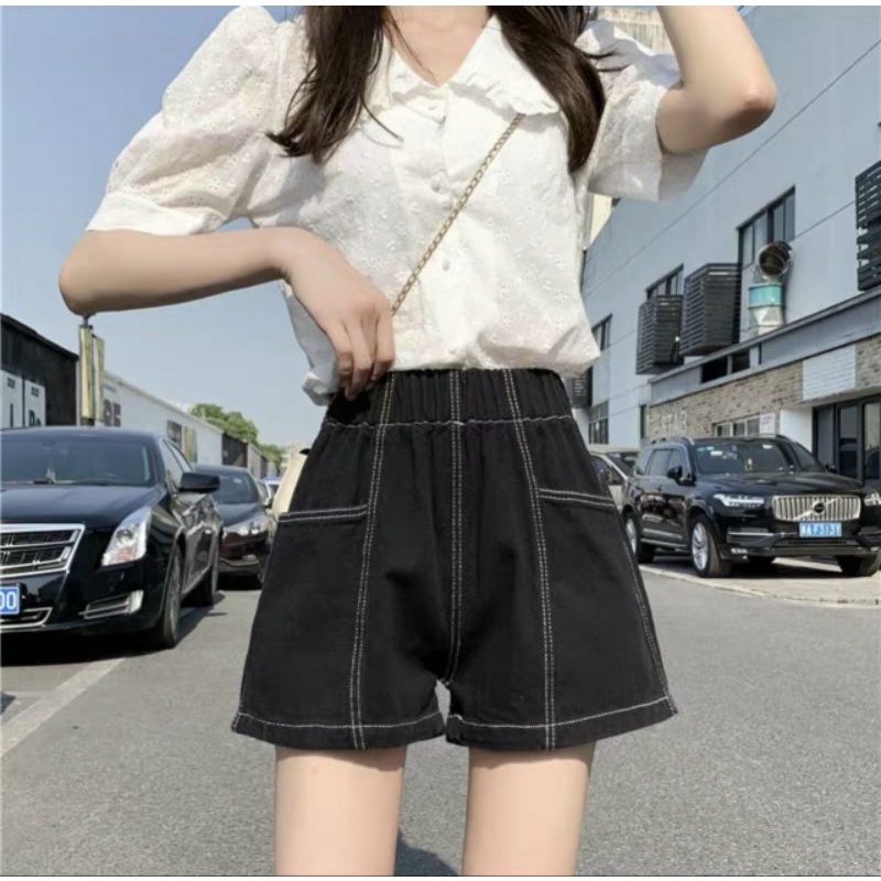 Chân Váy quần kaki Túi Cách Điệu Cực Xịn Jean Dày Dặn,Mặc Thoáng Mát Ly alohashop91