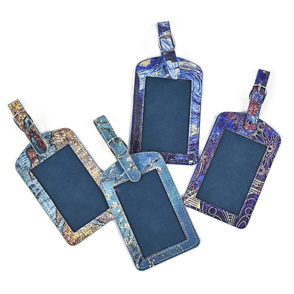 Set 2 Bao Da Bọc Hộ Chiếu Màu Cầu Vồng Xinh Xắn