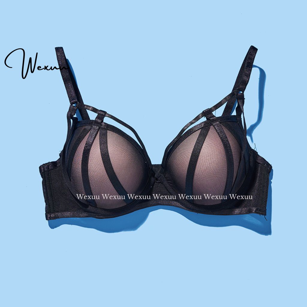 Áo lót nữ nâng ngực Wexuu Design có gọng đệm dày quả tròn siêu nâng đẩy, phối ren sexy quyến rũ - AV34