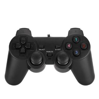 208-2 USB Vibration Double Action Gamepad Game Controller Joystick for PC Computer