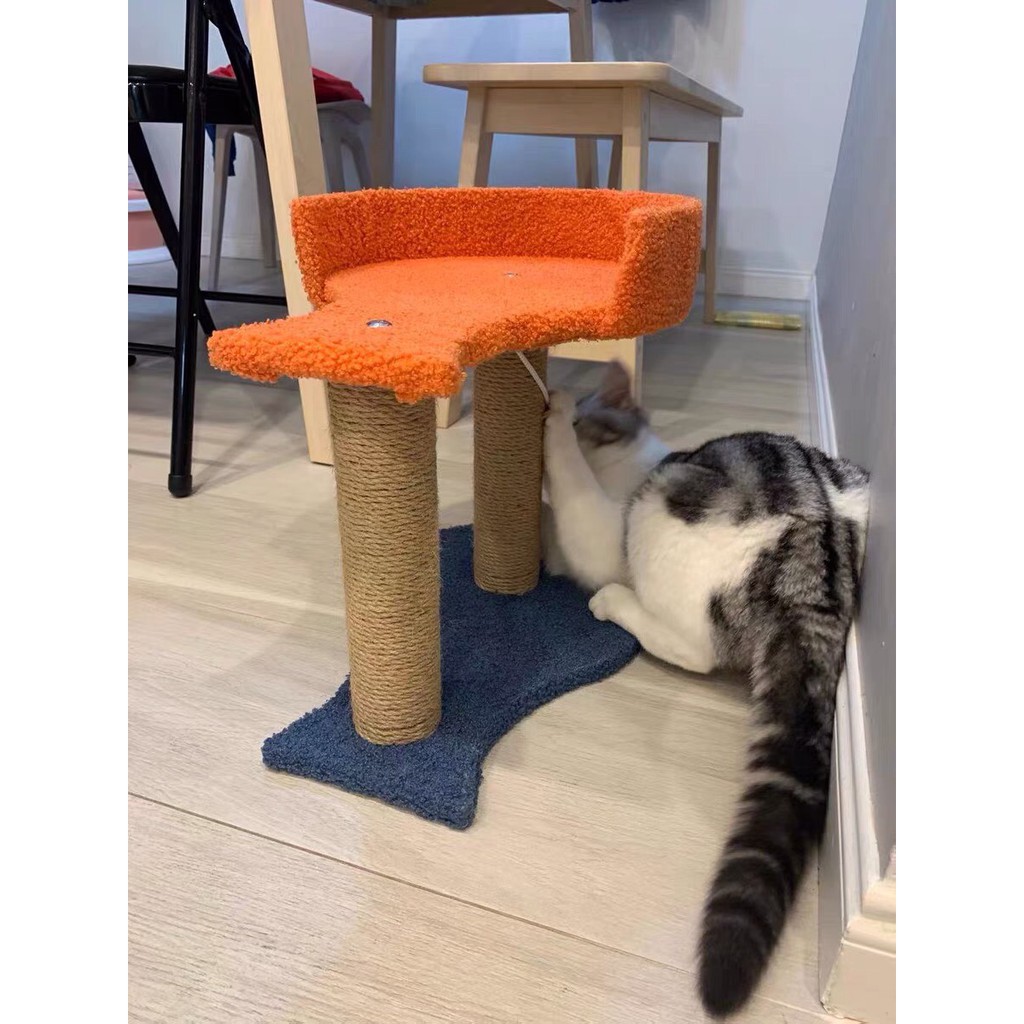 [Có sẵn]CATTREE - Cây cào móng kết hợp ổ nằm cho mèo phụ kiện thú cưng