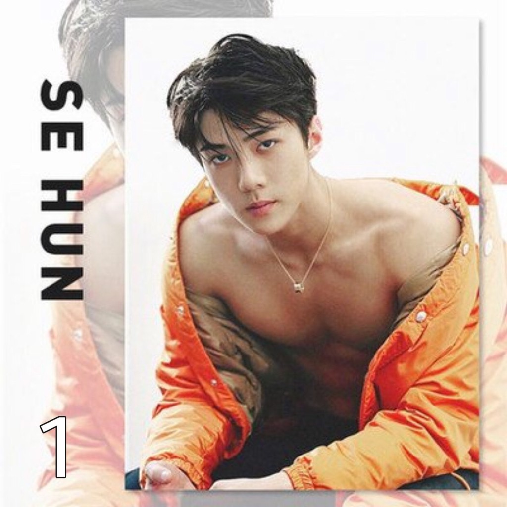 Tranh tô màu idol theo số - EXO Sehun