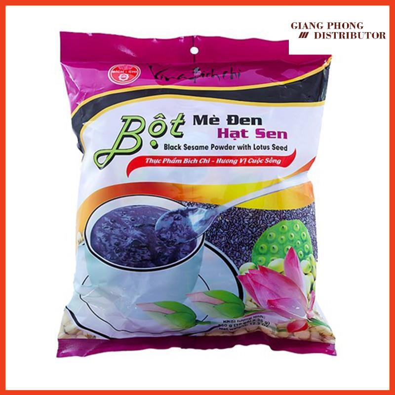 Bột Mè đen hạt sen Bích Chi 350gr - Black sesame powder with lotus powder