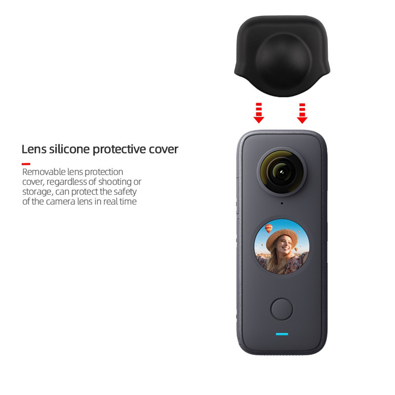 Vỏ Bảo Vệ Ống Kính Máy Ảnh Chất Lượng Cao Cho Insta360 One X2 Panoramic