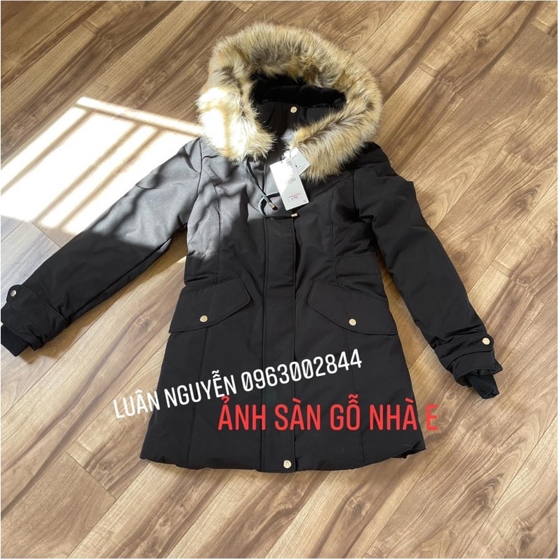 Áo Parka zara hàng tuồn 1.7kg