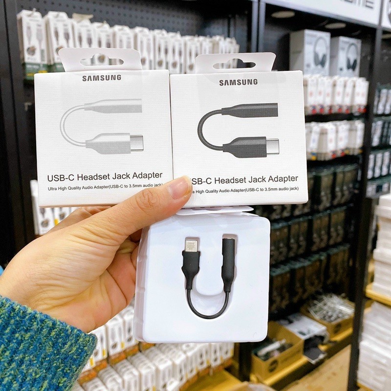 Cáp Chuyển Đổi Type C Sang Cổng 3.5mm Chính Hãng Samsung