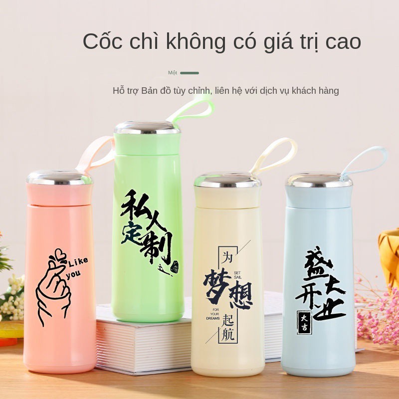 Thủy tinh vỏ nhựa thời trang quảng cáo cốc quà tặng tùy chỉnh logo cửa hàng hoạt động nước bán buôn thông thường t