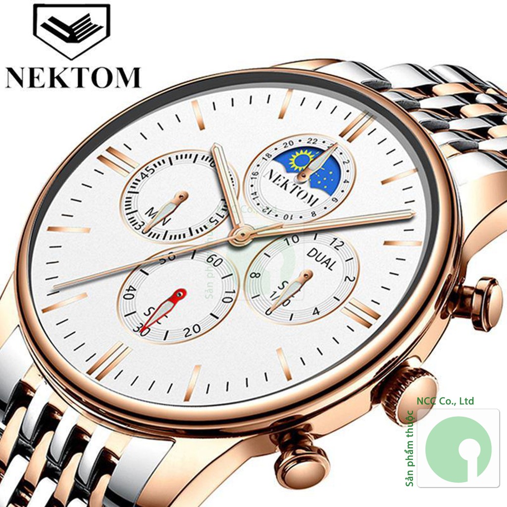 Đồng Hồ NEKTOM 8192 Full Box - NLVQ-1421-NT8192