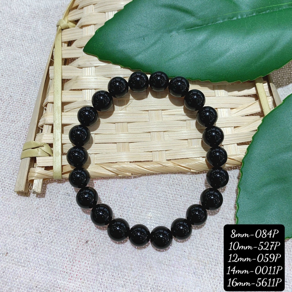 Vòng Tay TA Đen Đủ Size Vừa Cập Bến 8-16mm