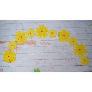 set 10 bông Hoa Mai xốp eva Trang Trí Tết