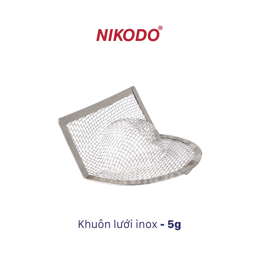 Khuôn đắp tổ yến lưới inox 304, an toàn thực phẩm, tổ mau khô, dễ lấy, loại 5g, 10g - CHÍNH HÃNG NIKODO