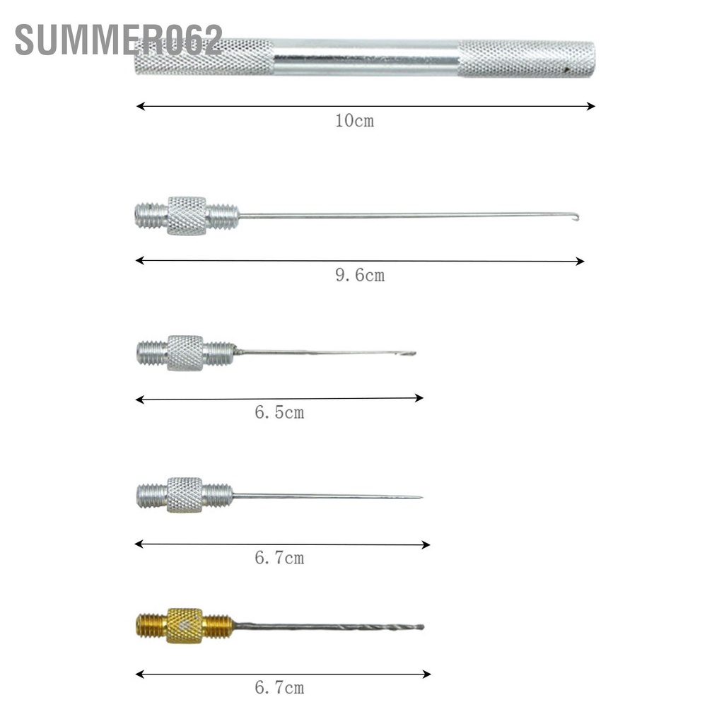 [Hàng Sẵn] Bộ Dụng Cụ Kim Móc Mồi Câu Cá Chống Trượt Tiện Dụng 【Summer062】