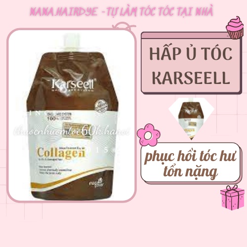 [AUTH] Hấp phục hồi tóc Diva / Karseell Collagen 500ml