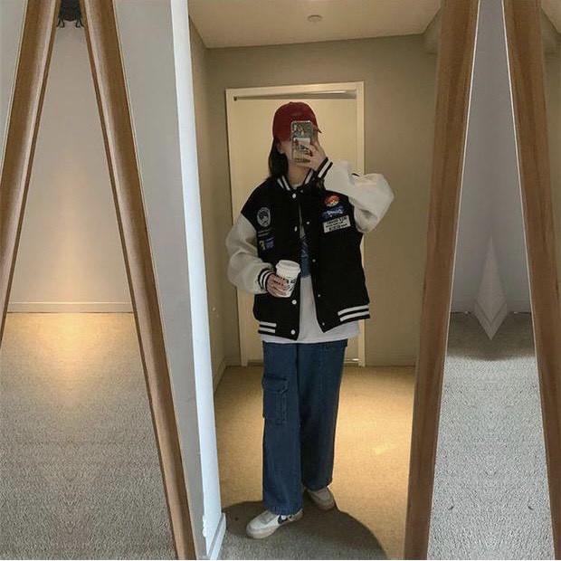 Áo Khoác Bomber Lót Nỉ Dày Cực Ấm - Áo Khoác Bóng Chày | BigBuy360 - bigbuy360.vn