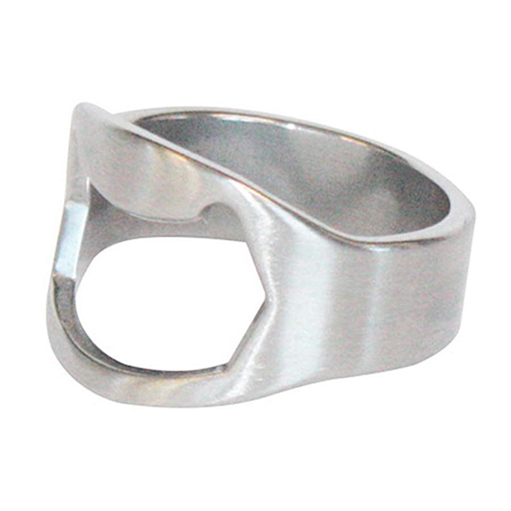 Nhẫn Mở Nắp Chai Bia Bằng Thép Không Gỉ Cho Nam