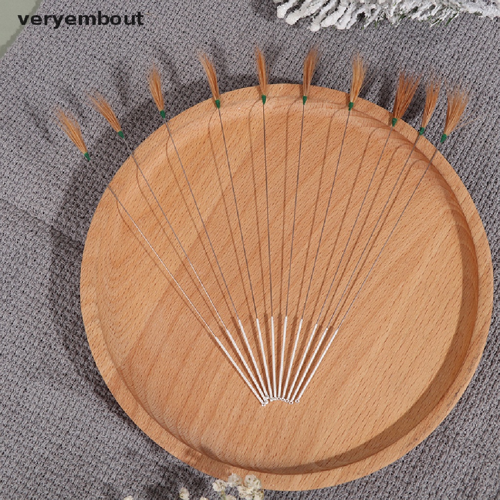 Set 10 Dụng Cụ Lấy Ráy Tai Bằng Lông Ngỗng Tiện Dụng