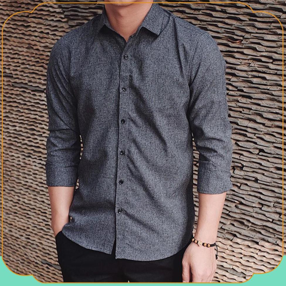 [FREESHIP-CHẤT ĐẸP]Áo sơ mi - Áo sơ mi đũi nam - Chất liệu đũi mịn mát, không nhăn không bai, kiểu dáng trẻ trung | BigBuy360 - bigbuy360.vn