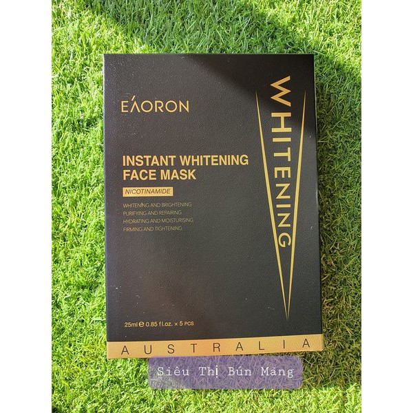 Eaoron Instant Whitening Face Mask Mặt nạ dưỡng trắng da, mờ nám mờ thâm