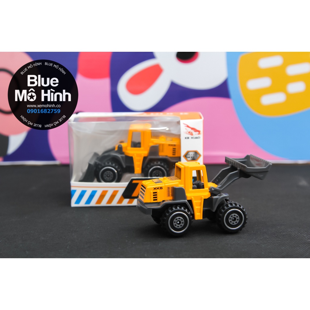 Blue mô hình | Xe mô hình công trình bằng kim loại nhiều mẫu 1:64