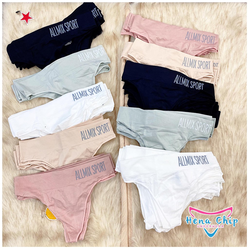 Quần Lót Lọt Khe Allmix Sport Bản - Cạp Cao