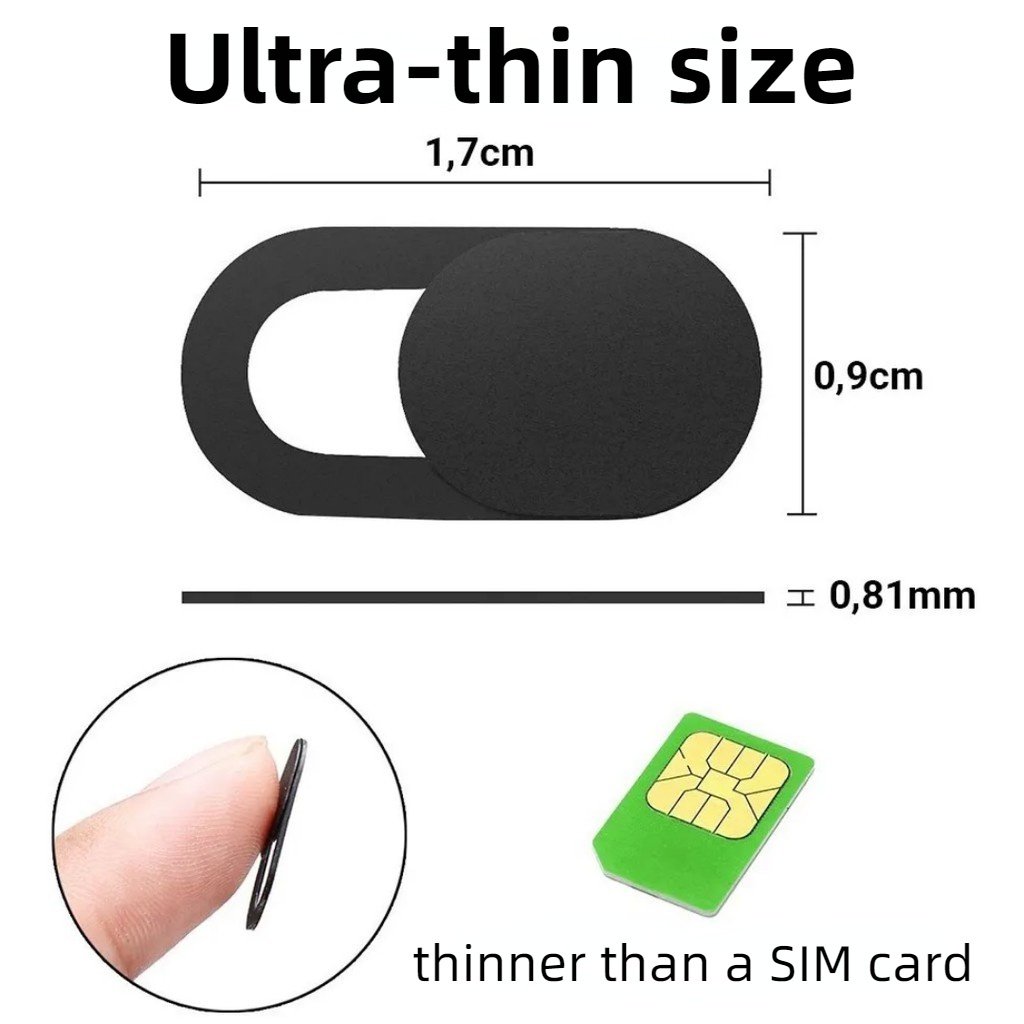 Vỏ Bọc Webcam Chống Nhìn Trộm Cho Laptop Và Điện Thoại