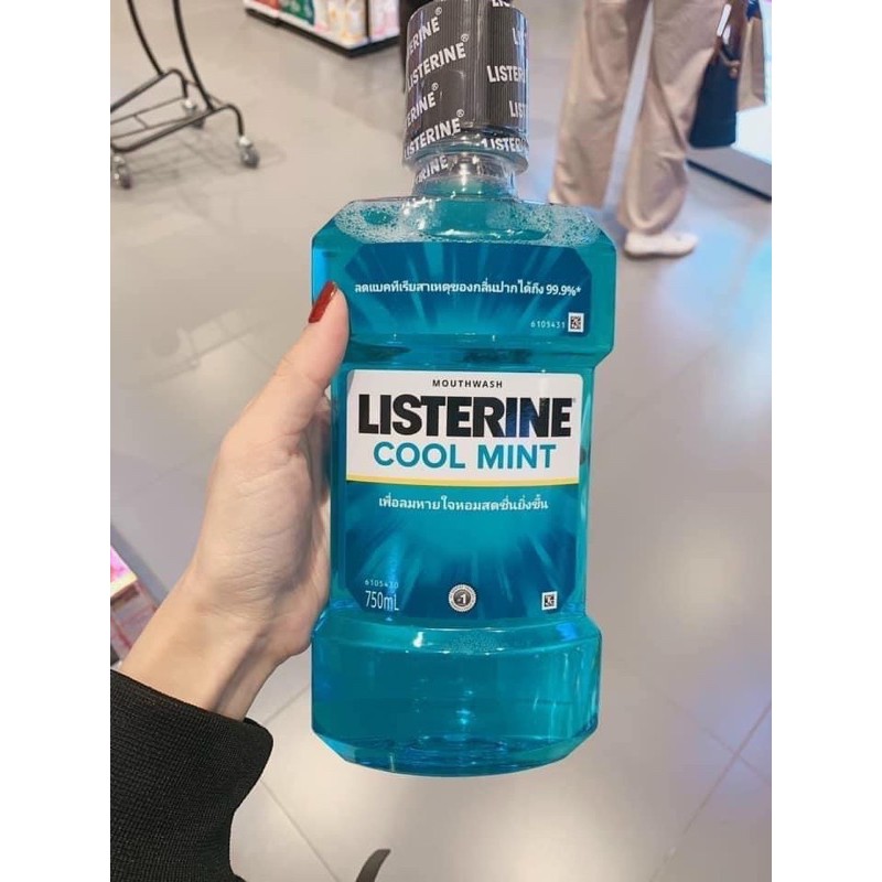 MUA 1 TẶNG 1 NƯỚC SÚC MIỆNG LISTERINE - THÁI LAN