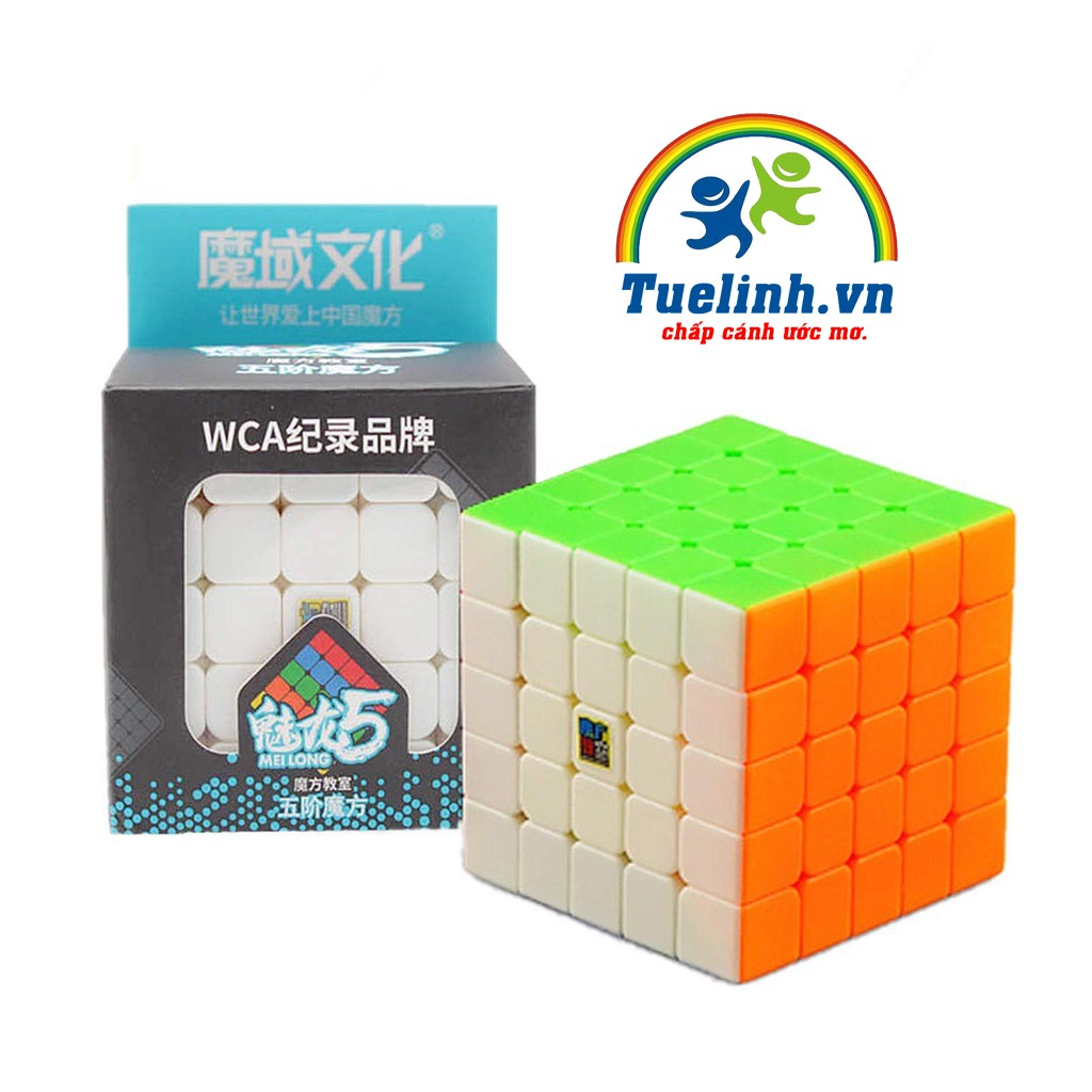 Rubik 5x5 Stickerless MoYu MeiLong MFJS Rubik 5 Tầng
