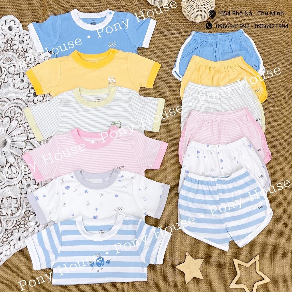 Bộ Nous Cộc Tay Cài Vai Chất Petit/Air/Doux,