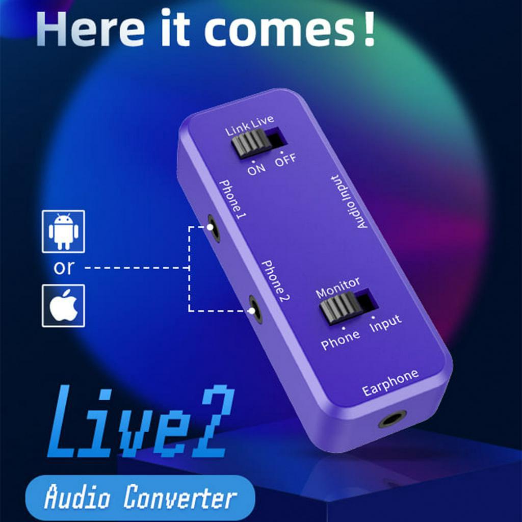 Dây livestream Sound Card Convertor phát trực tiếp XOX Live 2 chính hãng