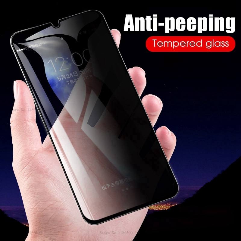 Miếng dán màn hình chống nhìn trộm cho Samsung Galaxy A10 A30 A40 A50 A70 A60 A20 A80 M10 M20 M30