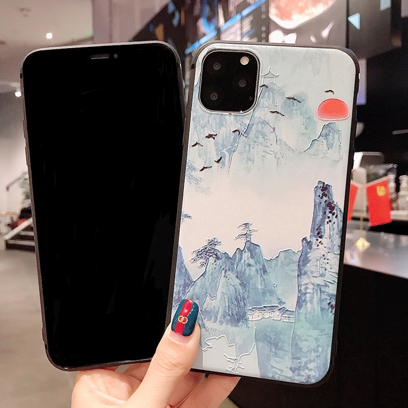 G Samsung Galaxy S8 S9 Plus S10 Note 8 9 10 Plus A10 A20/30 A40 A50 A60 A70 M20 Sunset Crane Case