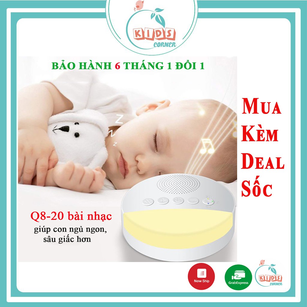 🌟FreeShip🌟[20 Bài Hát] Máy Nghe Tiếng Ồn Trắng (máy white noise tạo tiếng ru giúp bé ngủ ngon, sâu giấc)