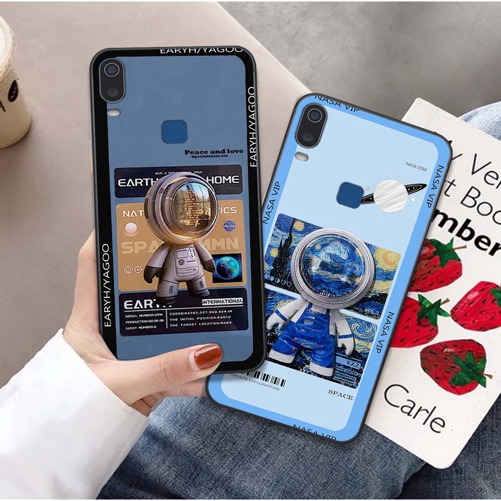 Ốp vivo y11 / y12 in hình người máy phi hành gia siêu đẹp siêu ngầu