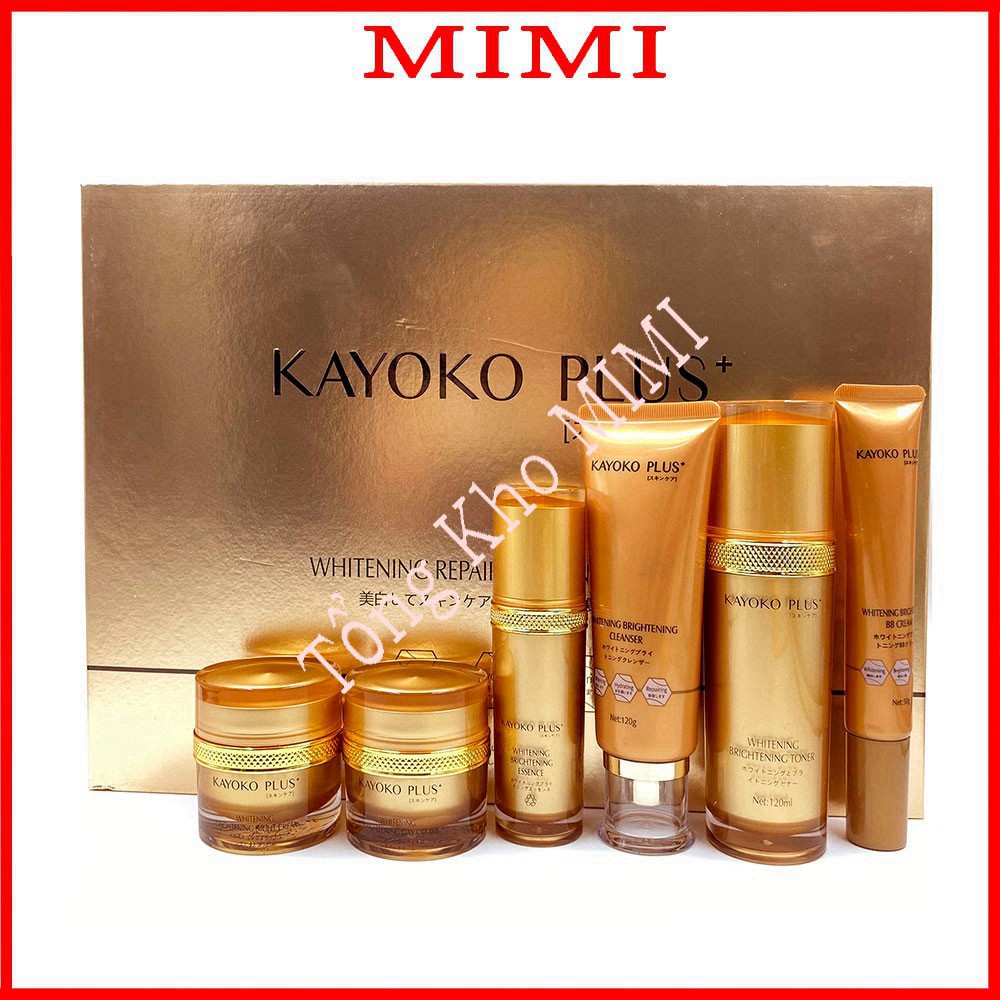 TINH CHẤT LÀM TRẮNG CHỐNG NHĂN  Kayoko Plus+ Vàng 6in1