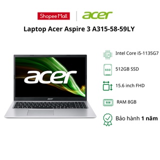 Laptop Acer Aspire 3 A315-58-59LY /Intel i5-1135G7/ RAM 8GB/ 512GB SSD/15.6inch FHD/Win 11H