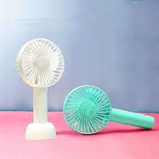 Quạt Mini Fan Có Pin Sạc Cầm Tay Tuỳ Chỉnh 3 Cấp Độ Siêu Mát Hàn Quốc