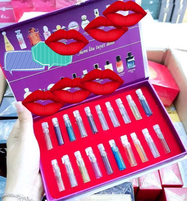 Bộ mẩu thử nước hoa 20 mùi | BigBuy360 - bigbuy360.vn