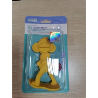 Gặm Nướu Sillicon An Toàn Cho Bé, Hình Chuối, Hươu, Khỉ, Mềm Mại, Chính Hãng, Check QR Code