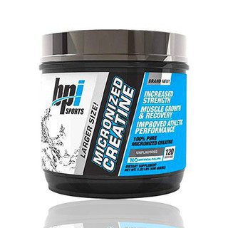 Tăng sức mạnh tăng năng lượng giảm mệt mỏi creatine bpi sports micronized creatine 600g 120 lần dùng từ mỹ