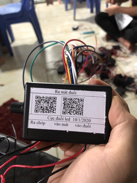 Đồ chơi ôtô| cục khiển đèn led sườn đuổi ô tô có chỉnh nhanh chậm ( led sườn oto) #4