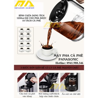 MÁY PHA CÀ PHÊ PANASONIC NC-F400